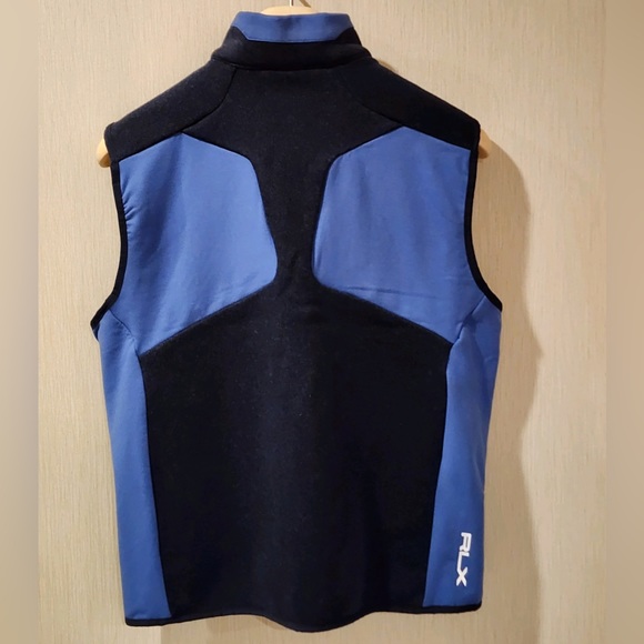 RLX Golf Terry-Paneled Fleece Color Blocked Vest sz M - Picture 5 of 13